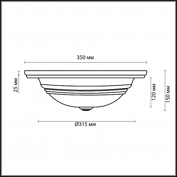 Люстра потолочная Odeon Light  Marli 2573/2A