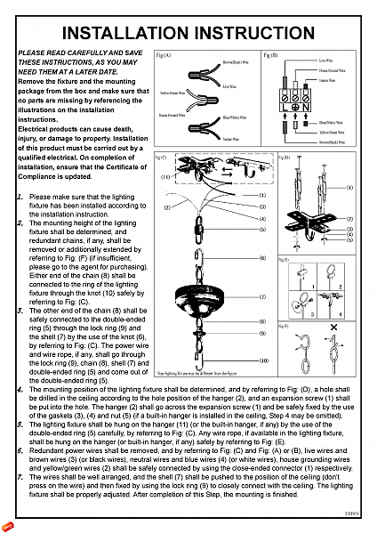 Светильник подвесной Fiumichino L51603.74