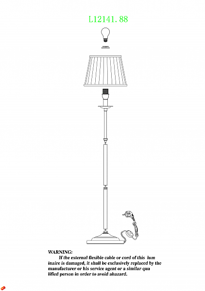 Торшер FABRIZIA L12141.88