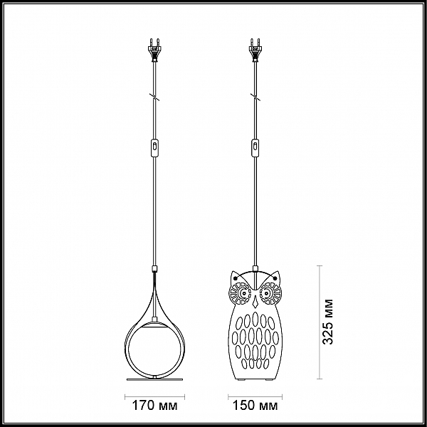 Настольная лампа Ulvin 4006/1T