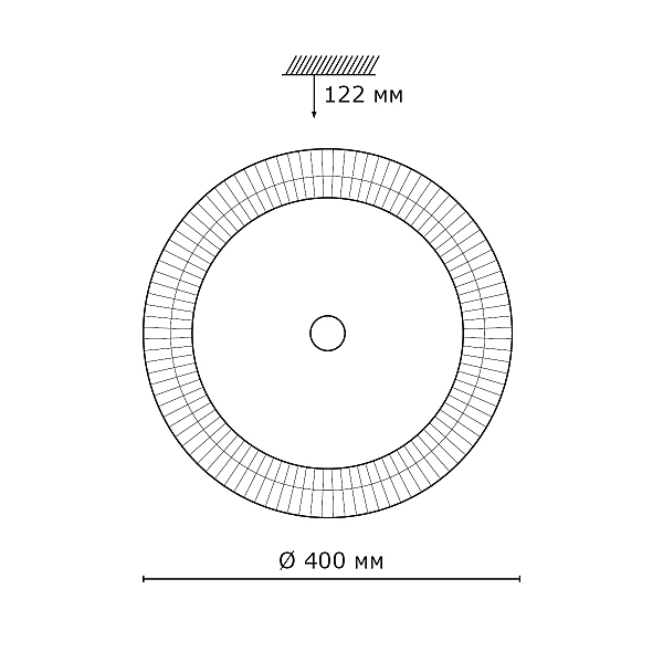 Настенно потолочный светильник Brilliance 2038/DL