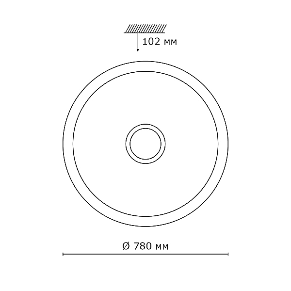 Настенно потолочный светильник Galeo 2054/ML