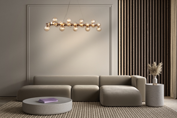 Подвесная люстра Dallas MOD547PL-25G