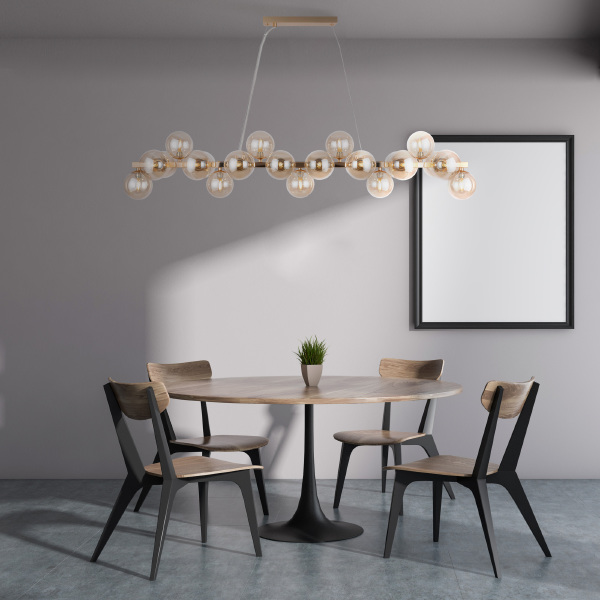 Подвесная люстра Dallas MOD547PL-25G