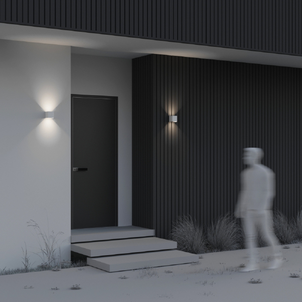 Уличный настенный светильник Fulton O572WL-L6W