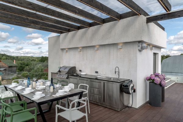 Уличный настенный светильник Fulton O572WL-L6W