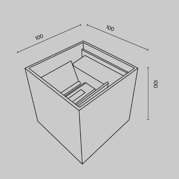 Уличный настенный светильник Fulton O572WL-L6W