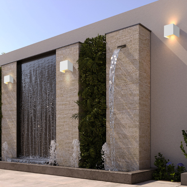 Уличный настенный светильник Fulton O572WL-L6W