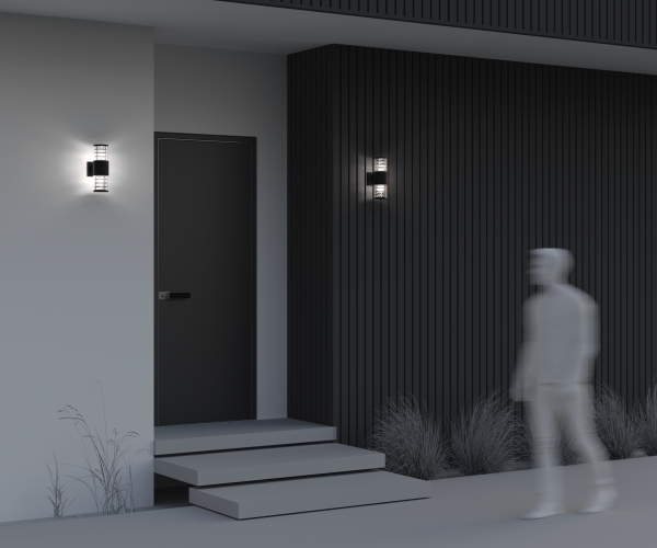 Уличный настенный светильник Bronx O576WL-02B