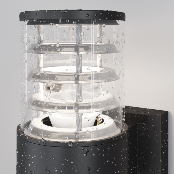 Уличный настенный светильник Bronx O576WL-02B