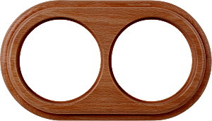 Рамка Werkel WL15-frame-02 / Рамка на 2 поста (итальянский орех)