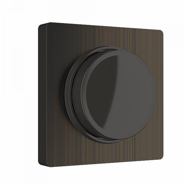 Накладки на механизм Накладка Бронза WL12-DM-CP/ Накладка для диммера (бронзовый)