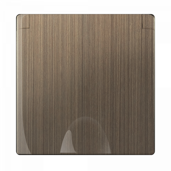 Накладки на механизм Накладка Бронза WL12-SKGSC-IP44-CP/ Накладка для розетки IP44 с крышкой (бронзовый)