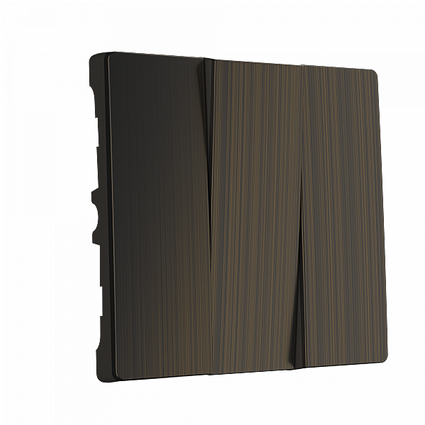 Накладки на механизм Накладка Бронза WL12-SW-3G-CP/ Набор клавиш для выключателя трехклавишного (бронзовый)