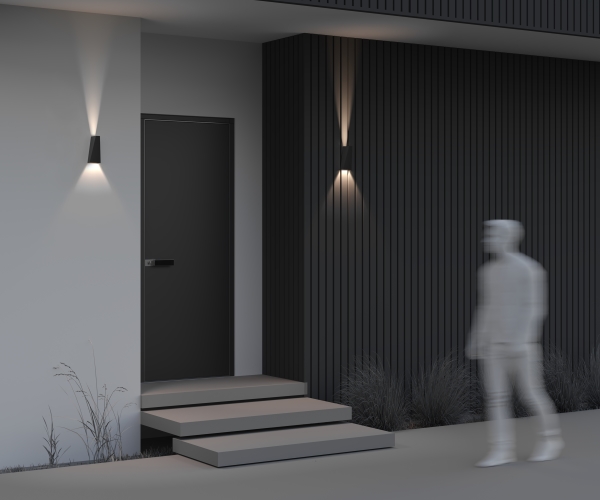 Уличный настенный светильник Times Square O580WL-L6B