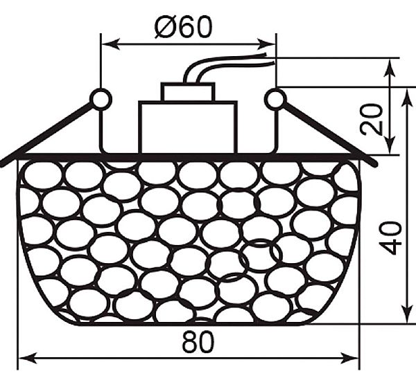 Встраиваемый светильник Feron 28920