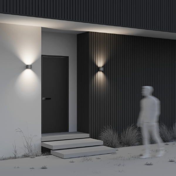 Уличный настенный светильник Fulton O573WL-L6GR