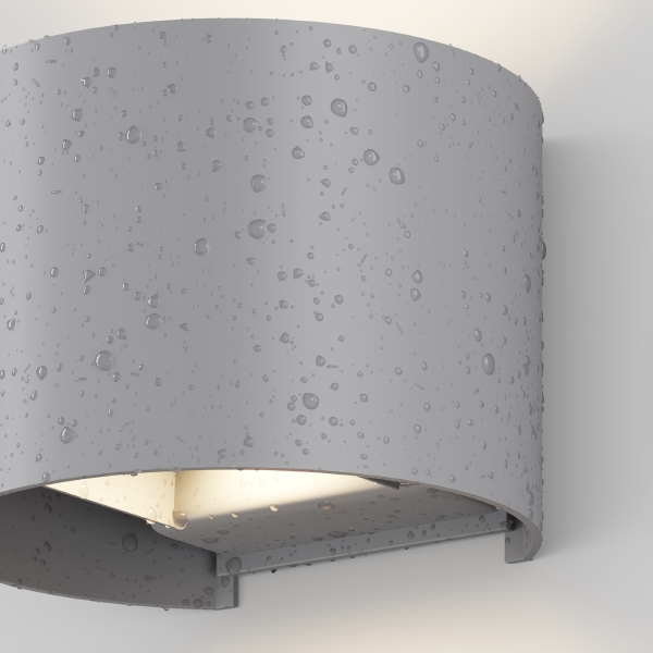 Уличный настенный светильник Fulton O573WL-L6GR