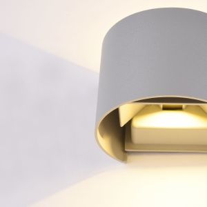 Уличный настенный светильник Fulton O573WL-L6GR