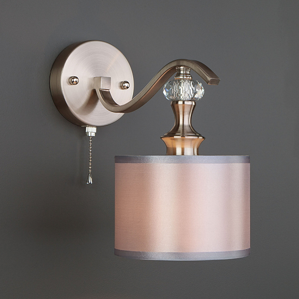 Настенное бра Ofelia 60070/1 сатин-никель