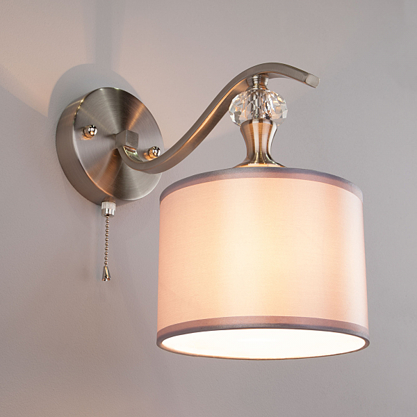 Настенное бра Ofelia 60070/1 сатин-никель