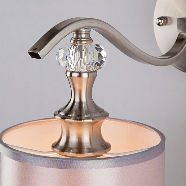 Настенное бра Ofelia 60070/1 сатин-никель