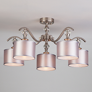 Потолочная люстра Ofelia 60070/5 сатин-никель