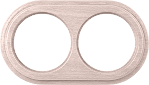 Рамка Werkel WL15-frame-02 / Рамка на 2 поста (беленый дуб)