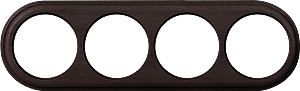 Рамка Werkel WL15-frame-04 / Рамка на 4 поста (венге)