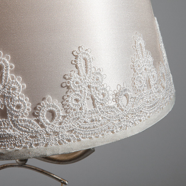 Настольная лампа Incanto 01022/1 серебро