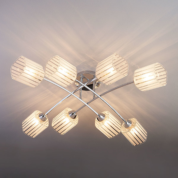Потолочная люстра Ruby 30125/8 хром
