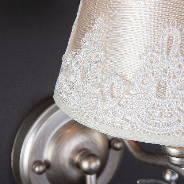 Настенное бра Incanto 60069/1 серебро