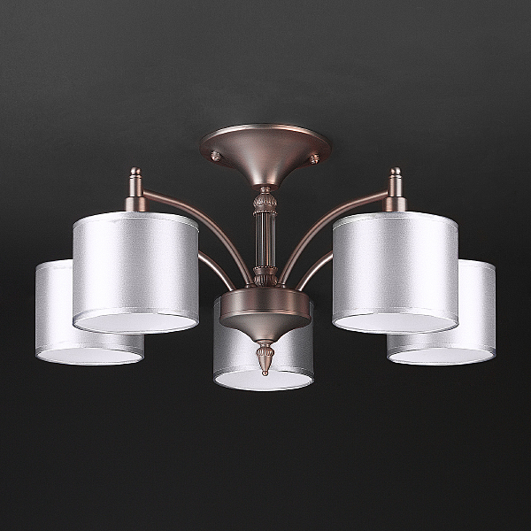 Потолочная люстра Adagio 60080/5 сатин-никель