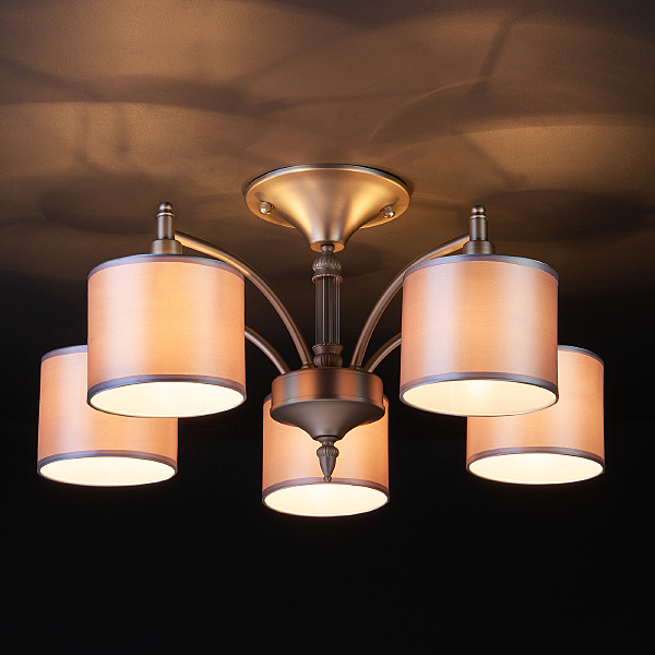 Потолочная люстра Adagio 60080/5 сатин-никель