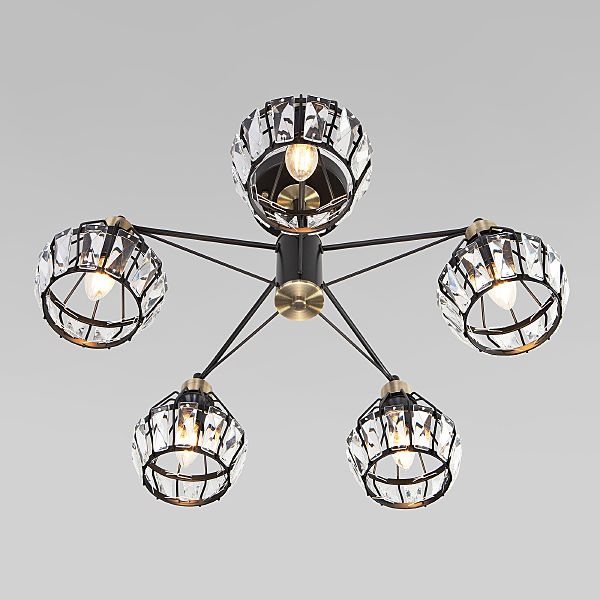 Потолочная люстра Lord 70075/5 черный