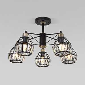 Потолочная люстра Lord 70075/5 черный