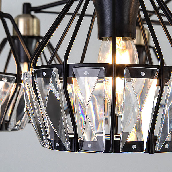 Потолочная люстра Lord 70075/8 черный