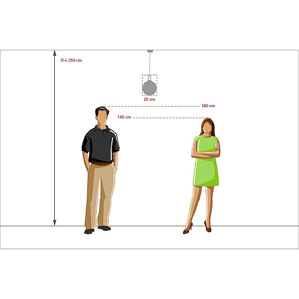 Светильник подвесной Крайс 657011101