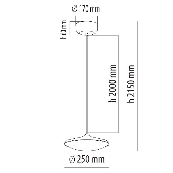 Светильник подвесной Перегрина 703011201