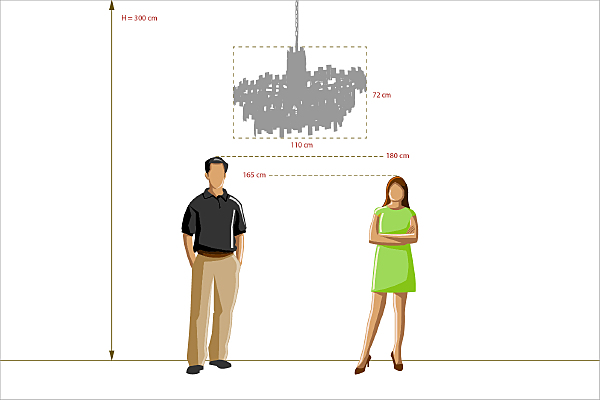 Подвесная люстра Монарх 121010820