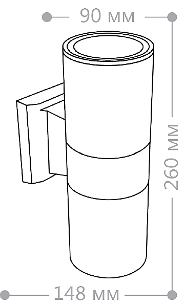 Уличный настенный светильник Бостон 06295