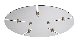 Потолочная база Crystal Lux Потолочная база D350-5 NICKEL