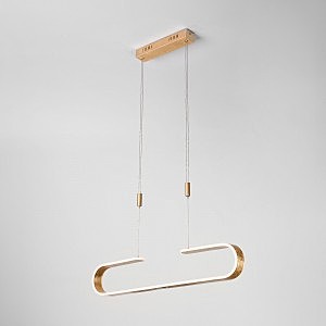 Светильник подвесной Sender 90072/1 золотой 30W