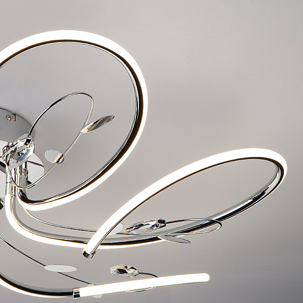 Потолочная люстра Venzel 90082/6 хром 90W