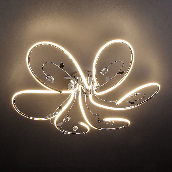 Потолочная люстра Venzel 90082/6 хром 90W