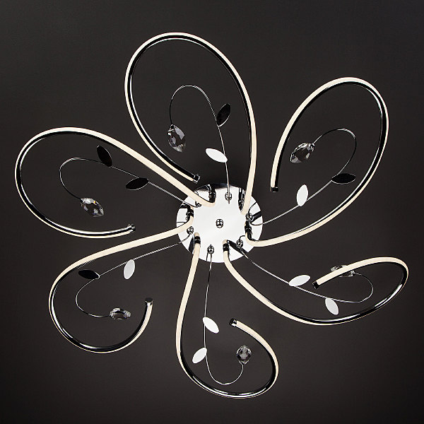 Потолочная люстра Venzel 90082/6 хром 90W