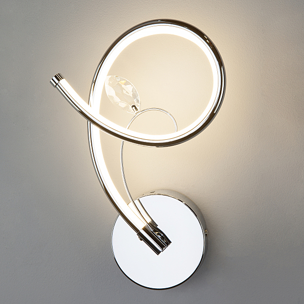 Настенный светильник Agata 90089/1 хром 12W