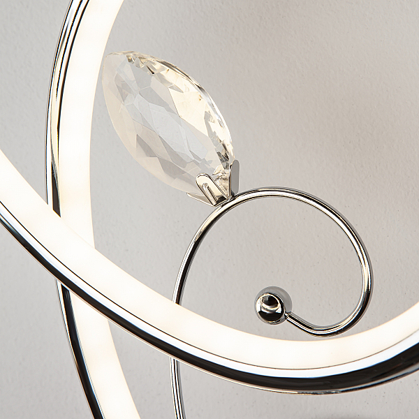 Настенный светильник Agata 90089/1 хром 12W