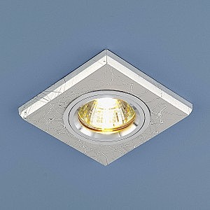 Встраиваемый светильник Elektrostandart 2080 MR16 SL серебро (не поворотная)