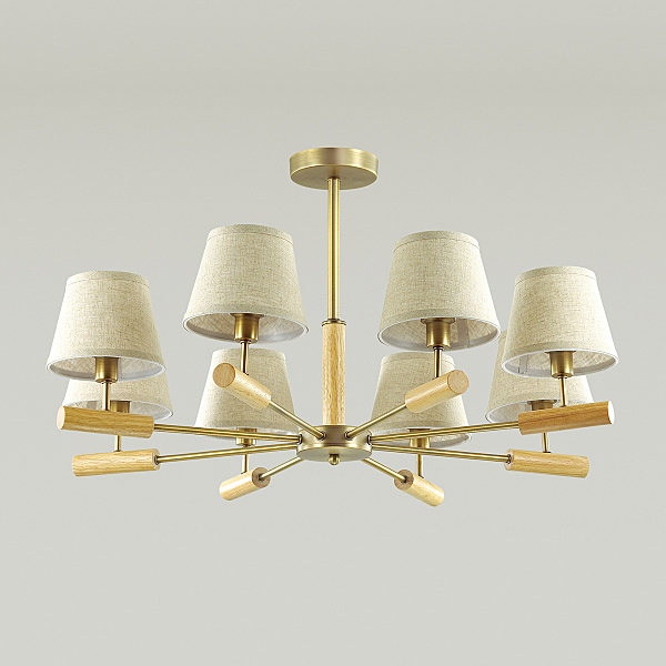 Люстра на штанге Robin 3703/8C